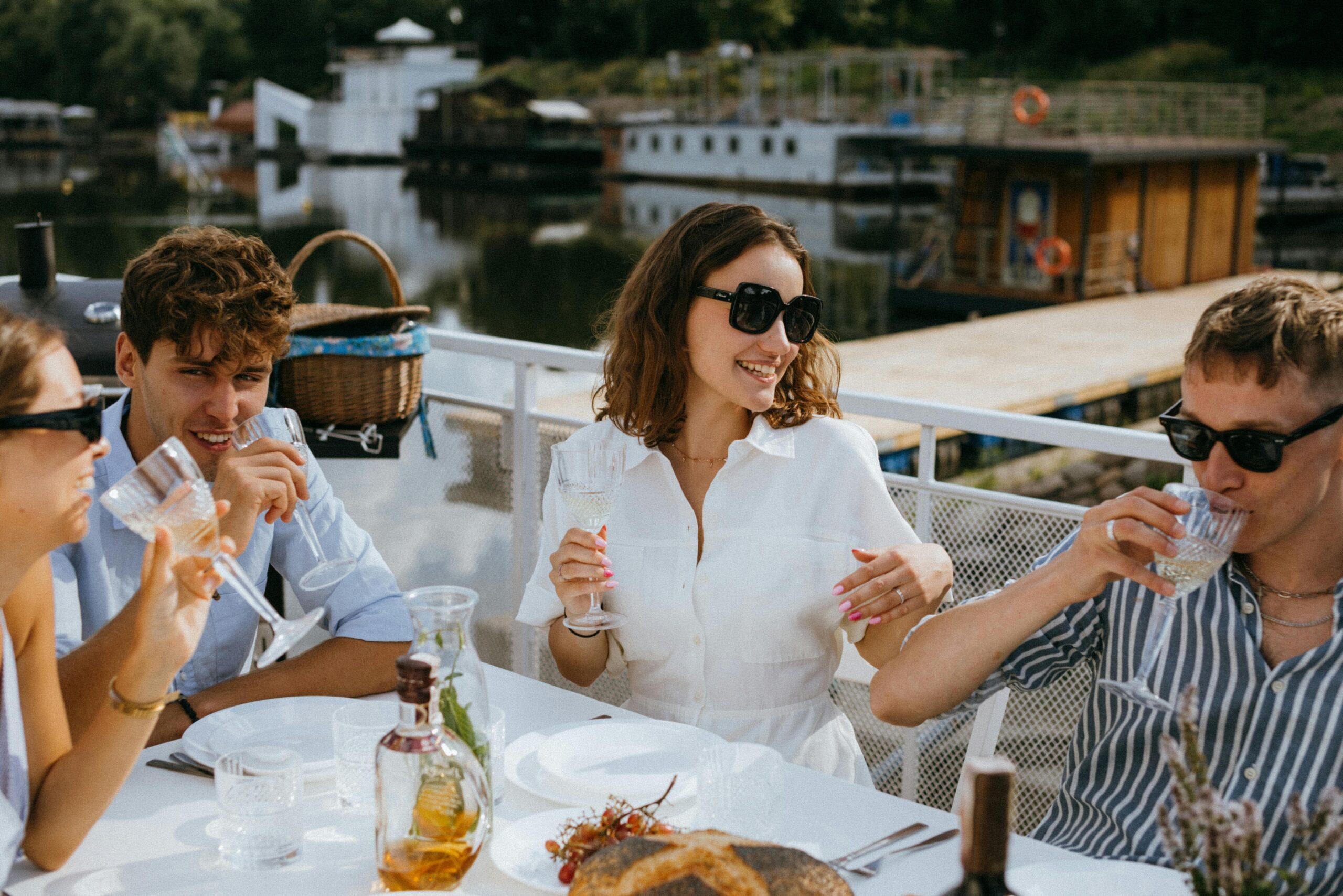 Curated dinner party gifts by Fancy the Pancy including Ladolea olive oil, luxury table accessories and stylish host gifts.