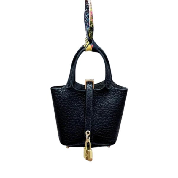 Pikotin Inspired Bag Charm Black