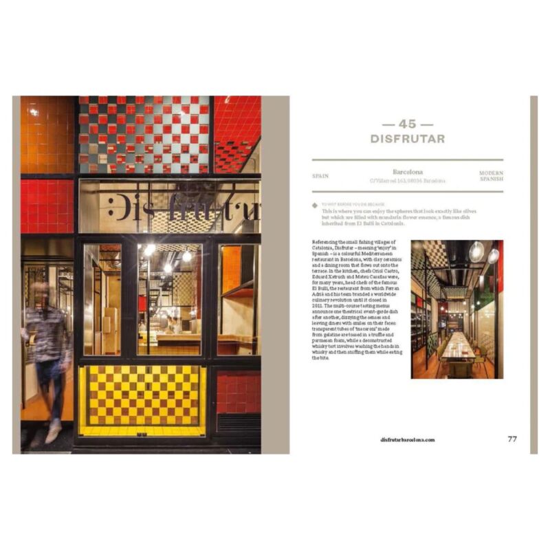 150 Restaurants You Need to Visit Before You Die coffee table book for food lovers”
