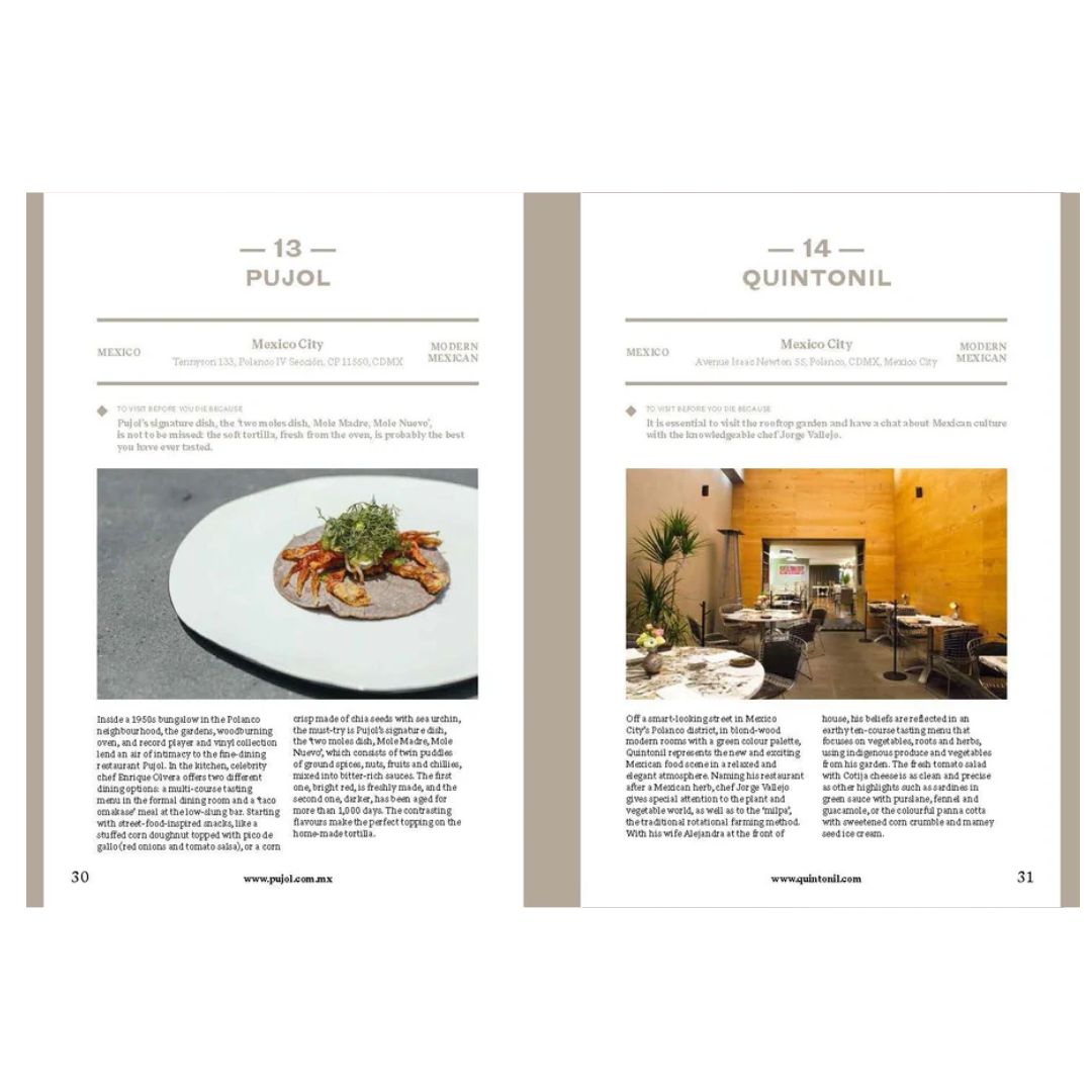 150 Restaurants You Need to Visit Before You Die coffee table book for food lovers”