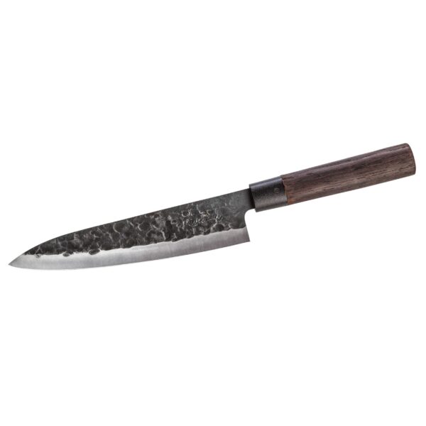 Takahiro Miyazaki Japanese gyuto knife with Blue Paper Steel blade and Wenge wood handle