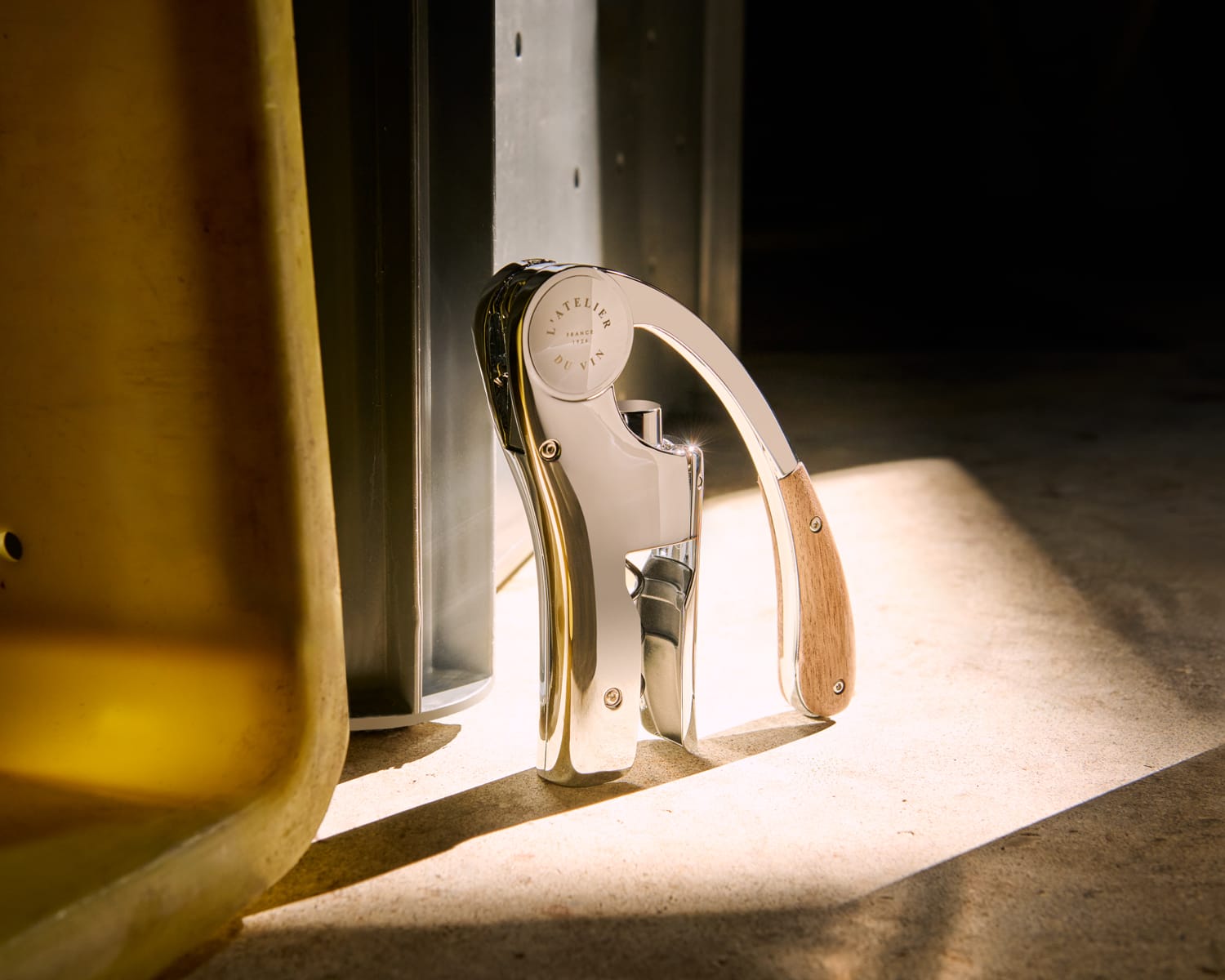 Luxury corkscrew from L'atelier du Vin in chrome €100 +