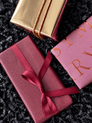 Fancy the Pancy wrapped gifts
