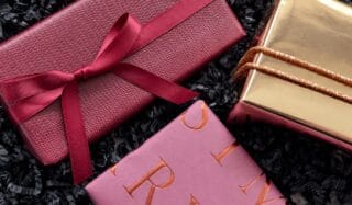 Fancy the Pancy wrapped gifts
