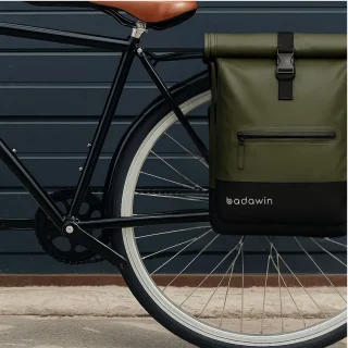 Waterproof Bike backpack - Green