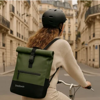 Waterproof Bike backpack - Green