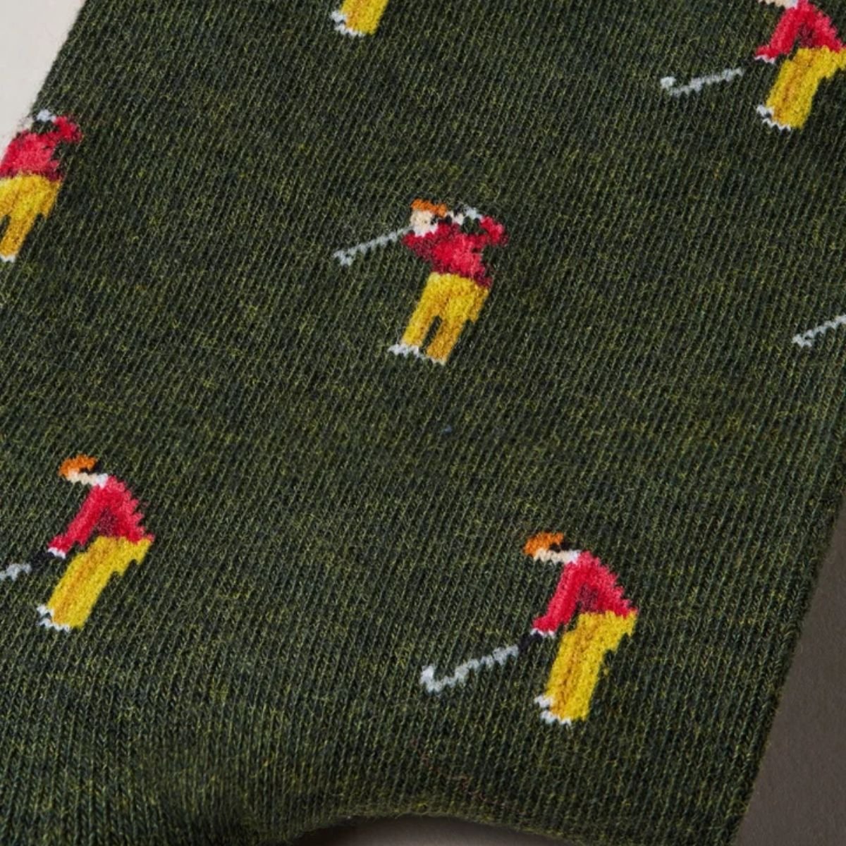 Premium golf-inspired socks made from soft cotton